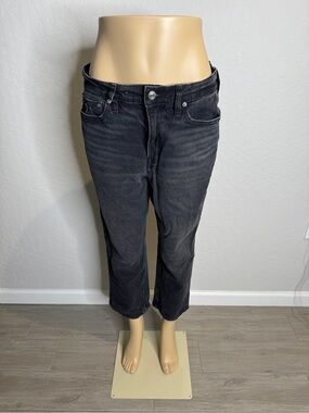 American Eagle super high-rise ankle straight jeans 10S